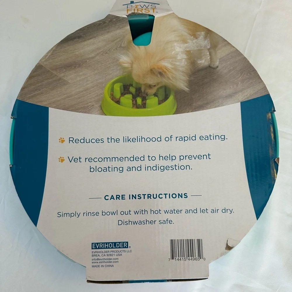 Paws First Food Maze Bowl